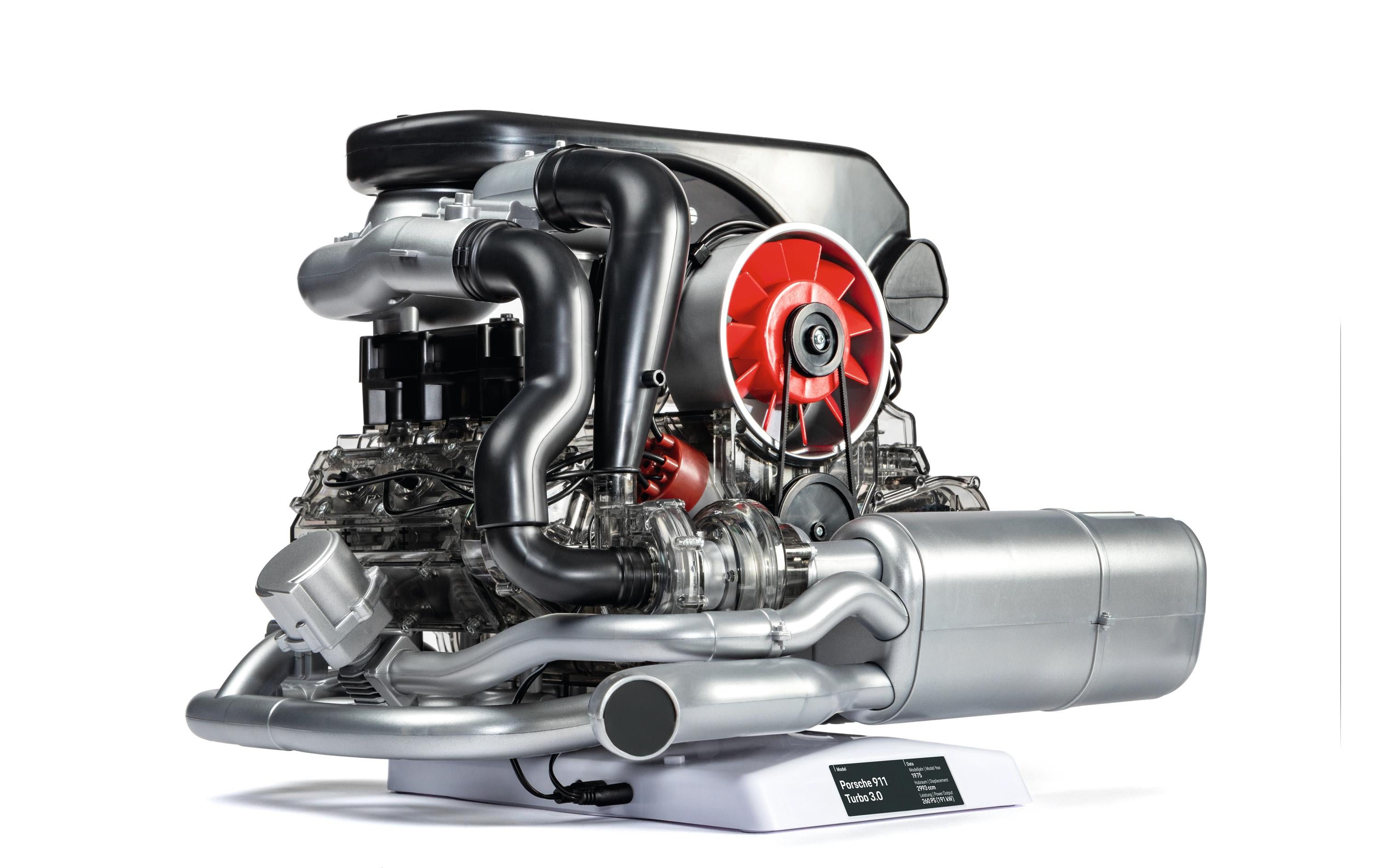 Franzis Porsche 911 Turbo Motorbausatz