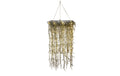 STT LED Kranz Pine hanging wreath 280 LED, ww, D50x100cm, indoor, Funkelefekt