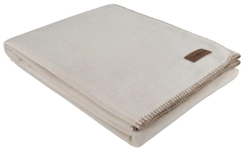 Eskimo Decke Edelvelours100x150cm, Beige 60%Polyester, 40%Viscose, waschbar bei 30°C