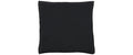 Eskimo Kissen Edelvelours, Schwarz 45x45cm,60%Polyester,40%Viscose,waschen30°C