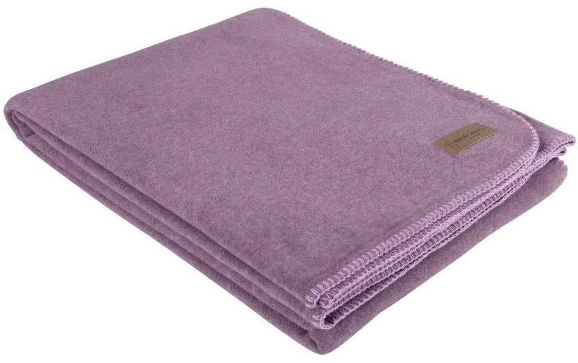Eskimo Decke Edelvelours 100x150cm,Lavendel 60%Polyester, 40%Viscose, waschbar bei 30°C