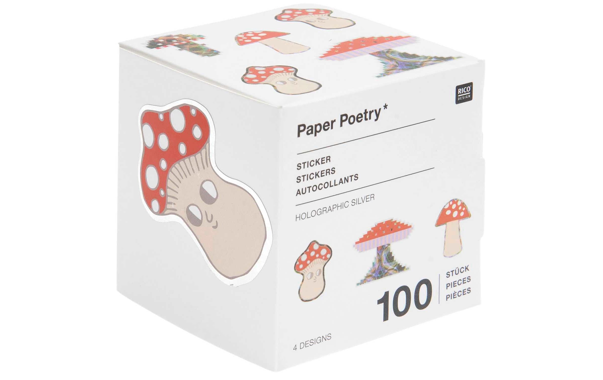 Rico Design Sticker Shroom 100 Sticker