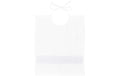 Rico Design Lätzchen weiss 30 x 34 cm, 100 % CO