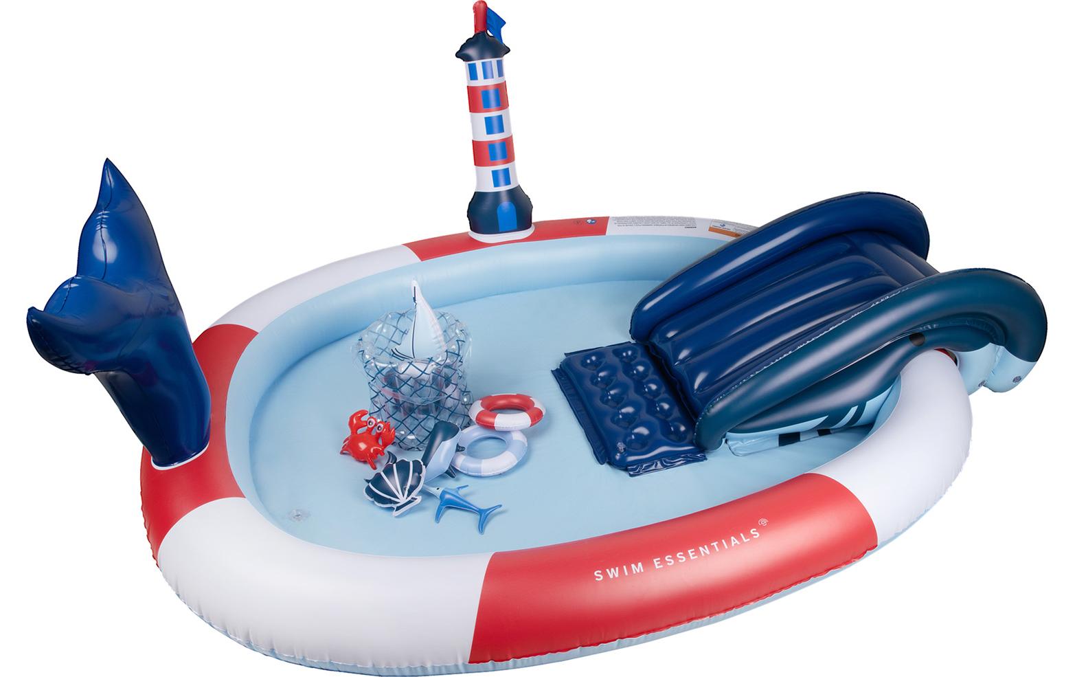 Swim Essentials Kinderplanschbecken 210 cm Whale