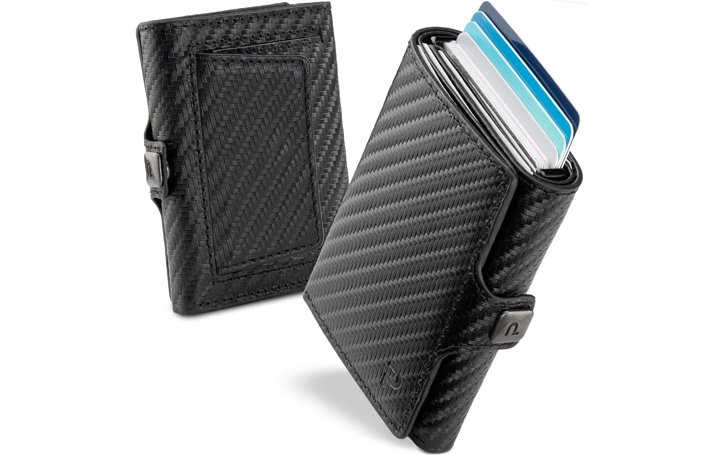 PURISTO KLIK XL Slim Wallet Carbon