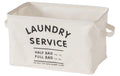 Boltze Wäschekorb Laundry 15 L BW/Polyester, 35.5x22.5x21cm