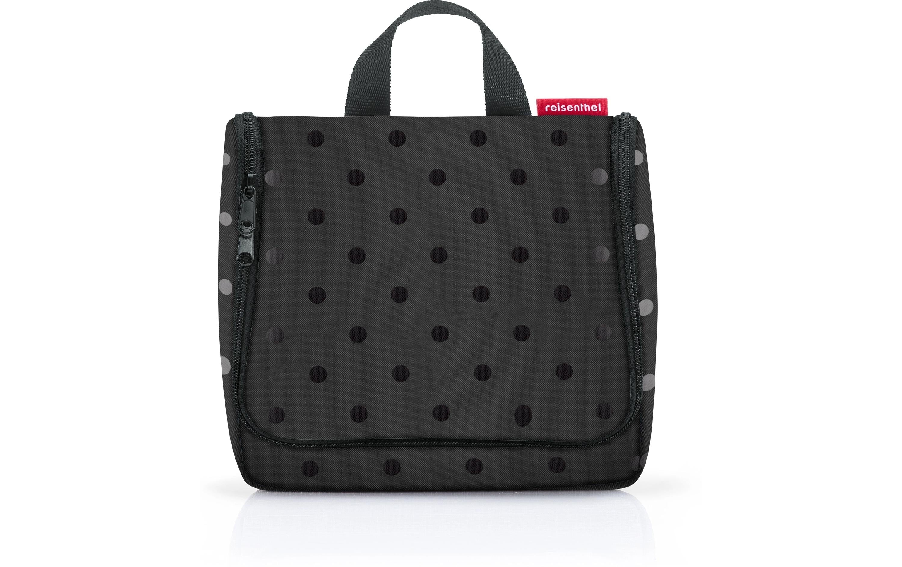 Reisenthel toiletbag glossy dots black