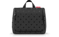 Reisenthel toiletbag XL glossy dots black