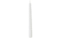 Boltze Stabkerze Twisto 6 Stück, Weiss, 20x2cm, 7h BZ