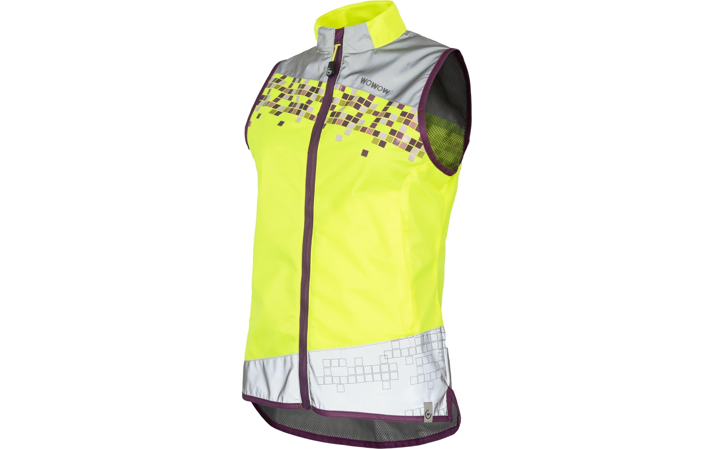 wowow Leuchtweste AMY Jacket XL gelb