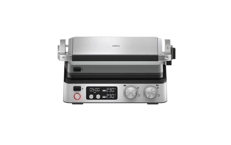 Braun Kontaktgrill MultiGrill 7 CG7044 1 Grill, 1 Grillplatte, 2 Waffeln