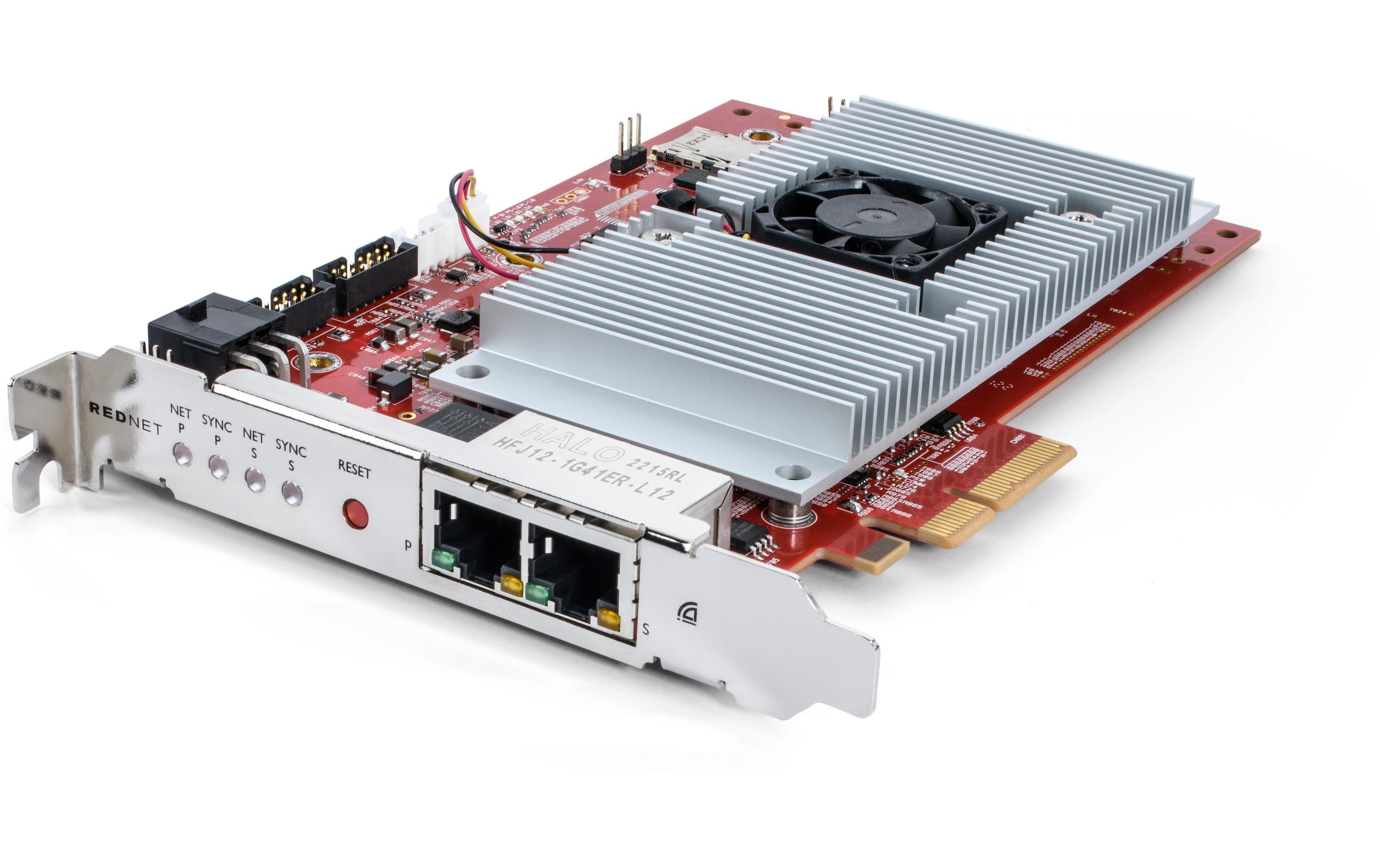 Focusrite RedNet PCIeNX Card 128 Kanal PCIe Dante Interface Karte
