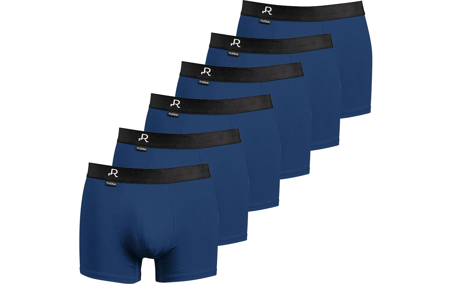 Flizzer Trunk "Der Charmeur" 6er Pack, S Blau