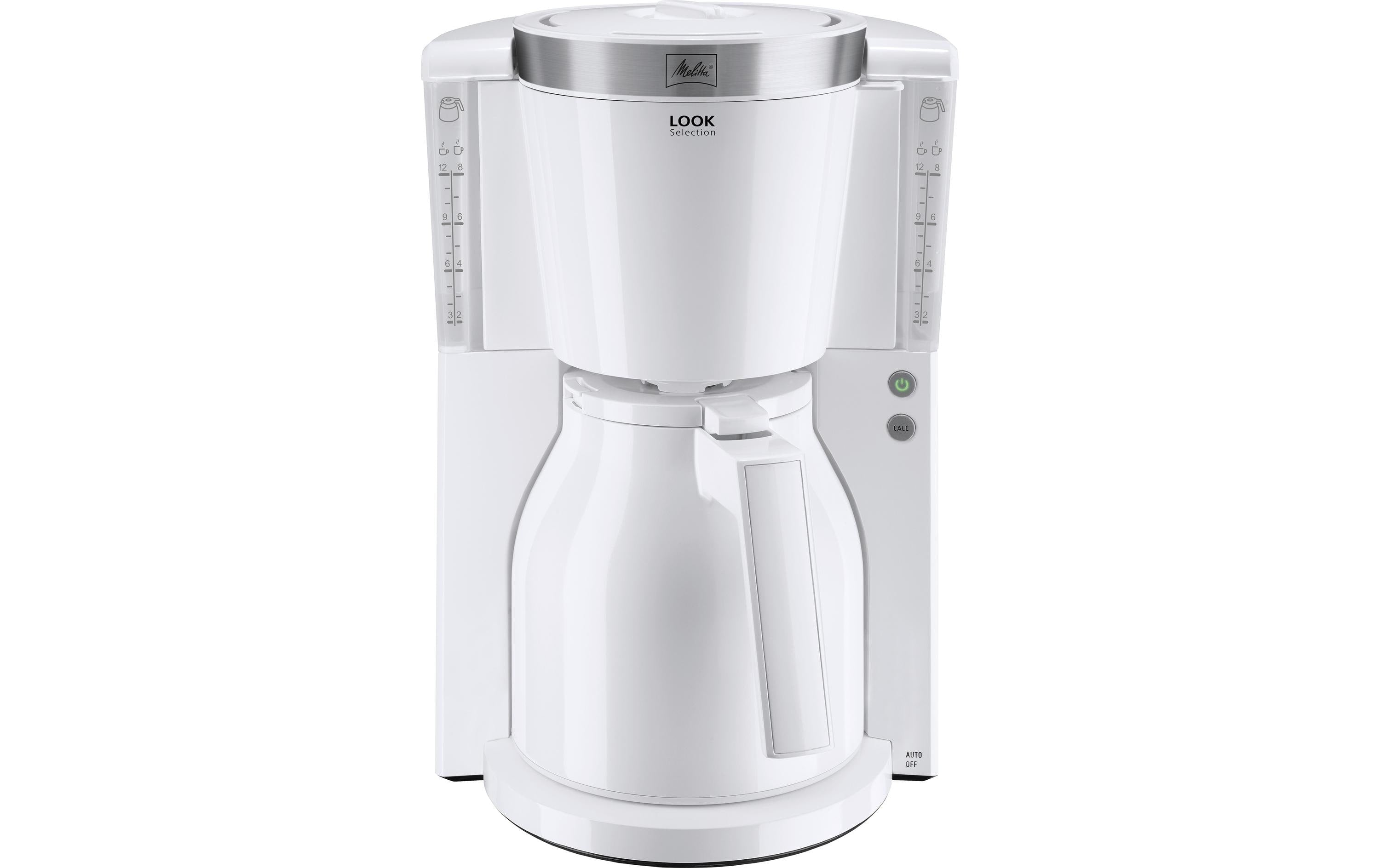 Melitta Filterkaffeemaschine Look Selection weiss, Thermo