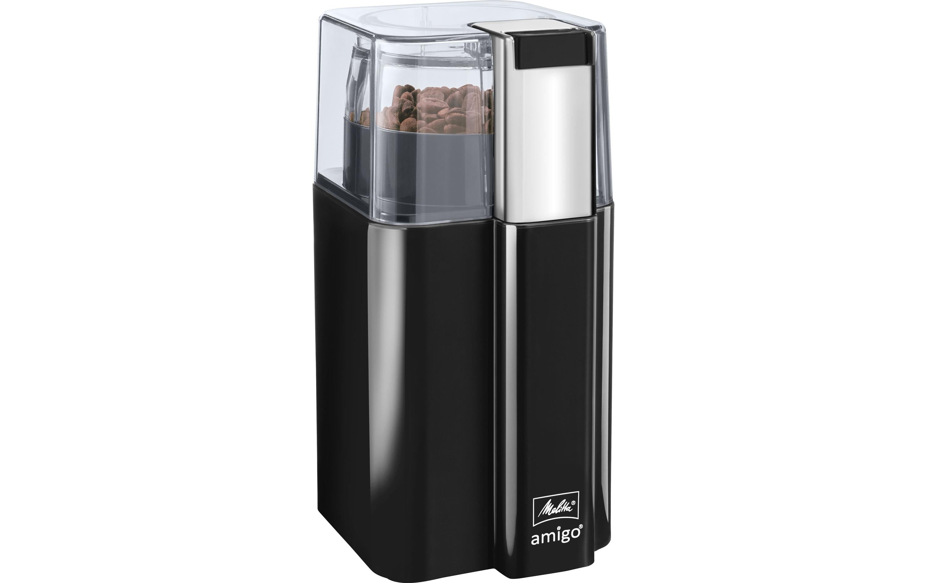 Melitta Kaffeemühle Amigo 170W, Reinigungspinsel, Kabelaufwicklung