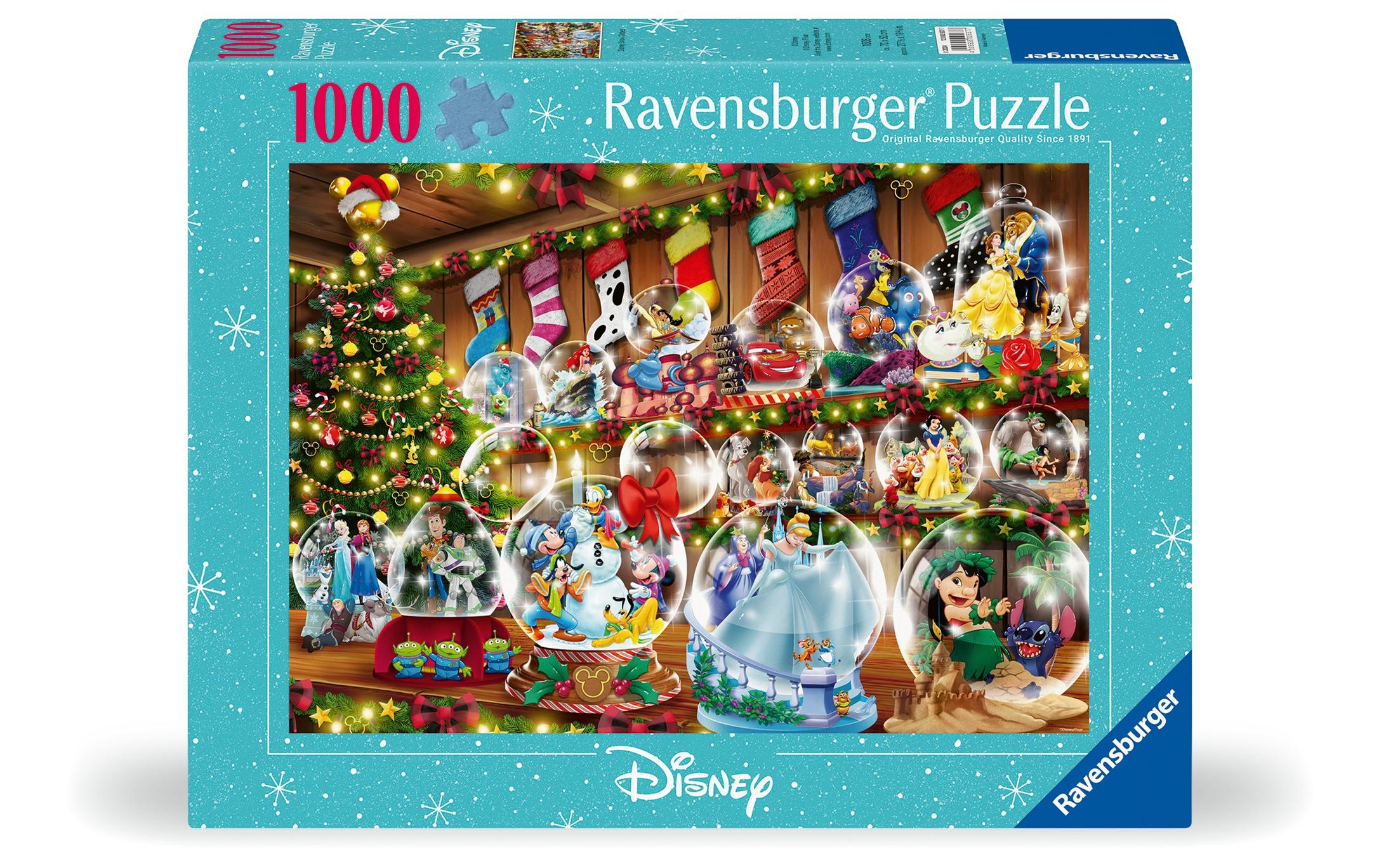 Puzzle Schneekugelparadies