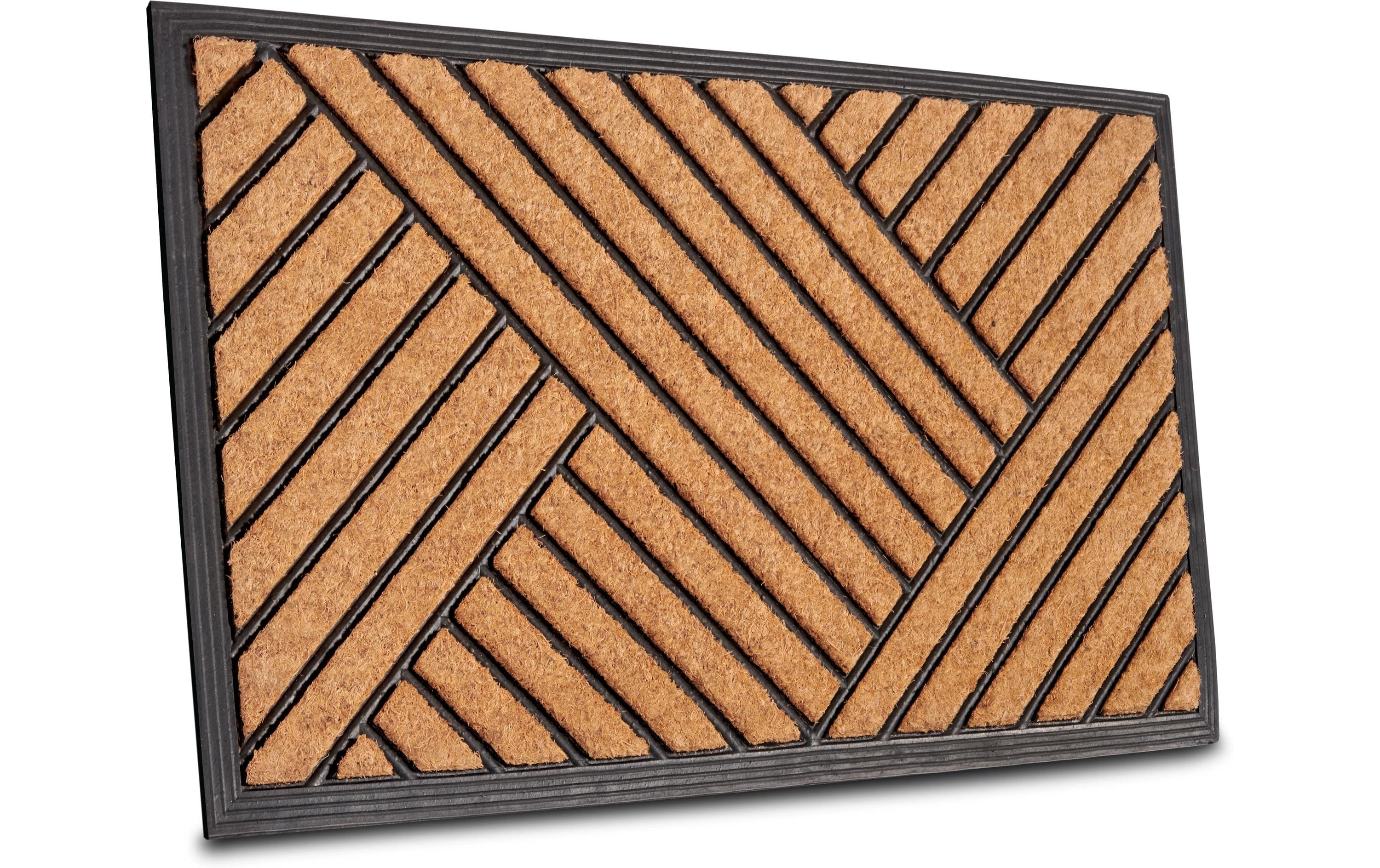 Hanse Home Fussmatte Crossings Kokos/Rubber, 75x45x1.5cm