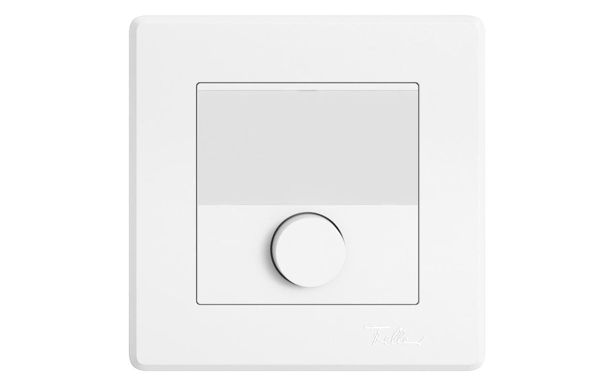 Feller EDIZIOliv Sonnerietaster, UP, weiss Komplettset mit Schraubklemmen Snapfix