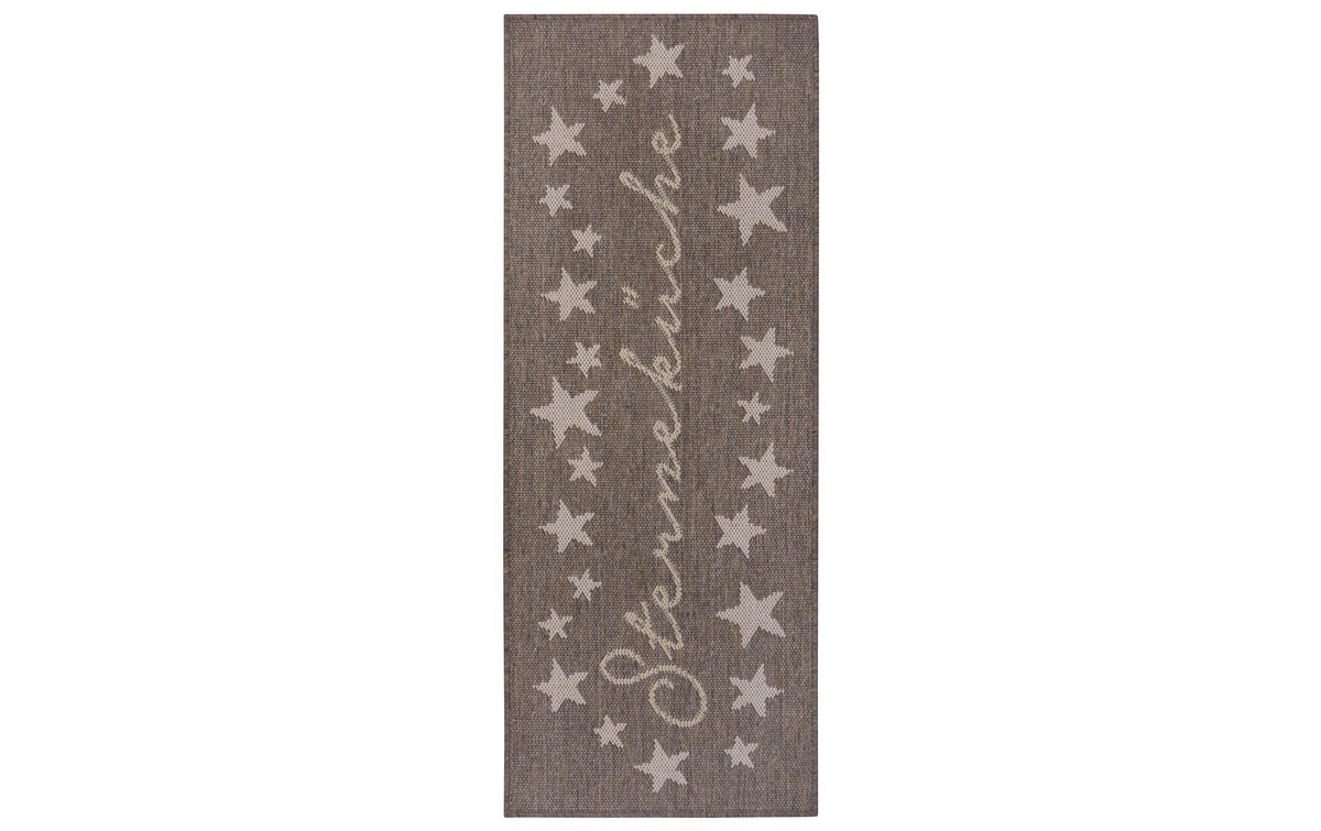 Hanse Home Küchenteppich Sterneküche Polypropylen, 150x62x0.5cm, Braun