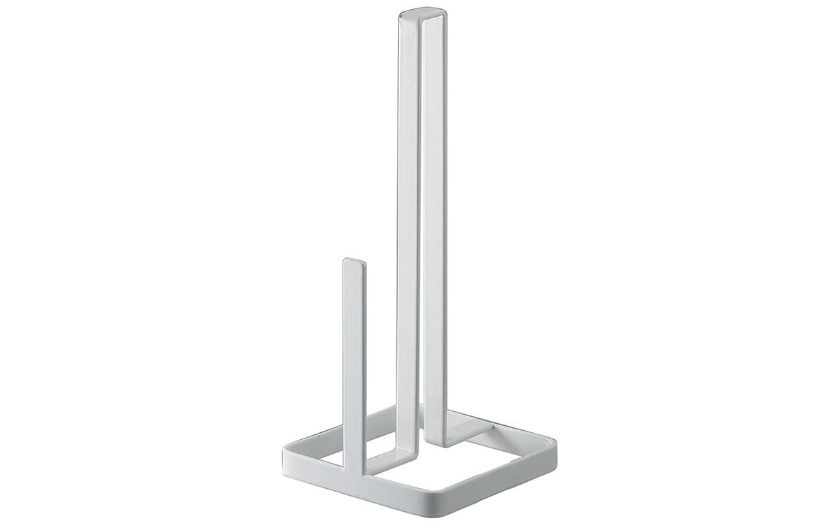 Yamazaki Küchenrollenhalter  Tower Metall, 11x11x26.5 (LxBxH), Weiss