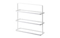 Yamazaki Schuhregal breit TOWER Metall, 50x14x45.5cm (LxBxH), Weiss