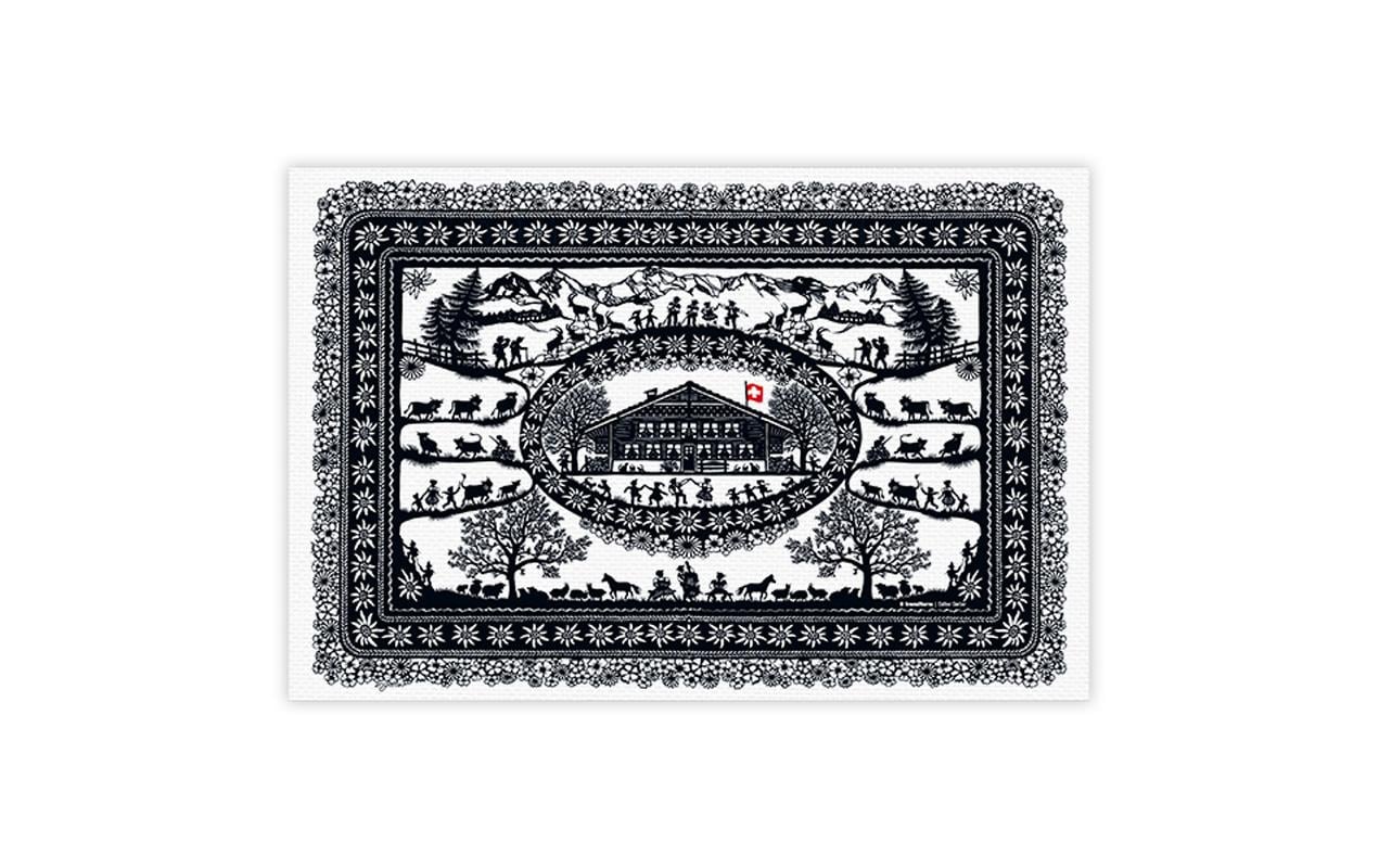 Trendform Papiertischset SWISS TRADITION 1 PVC, 45x30cm (LxB), 1 Stück