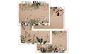 Trendform Papiertischset WINTER FLOR. Papier, 42x29.7, Abreissblock à 4x12 Stk.