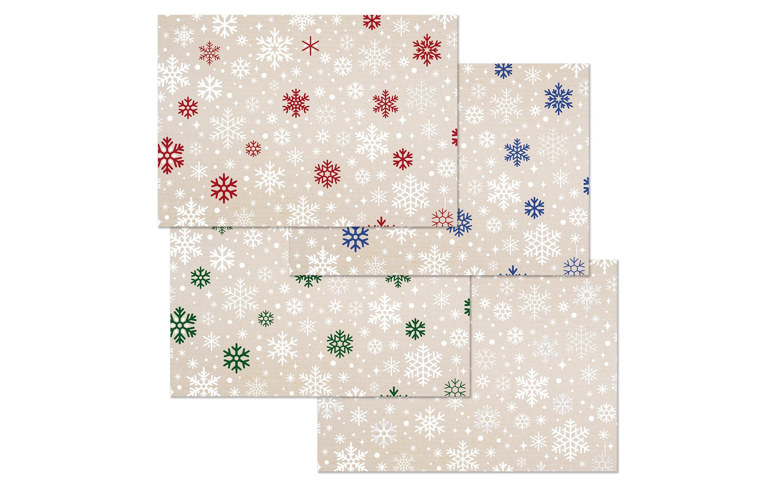 Trendform Papiertischset FROSTY Papier, 42x29.7, Abreissblock à 4x12 Stk.