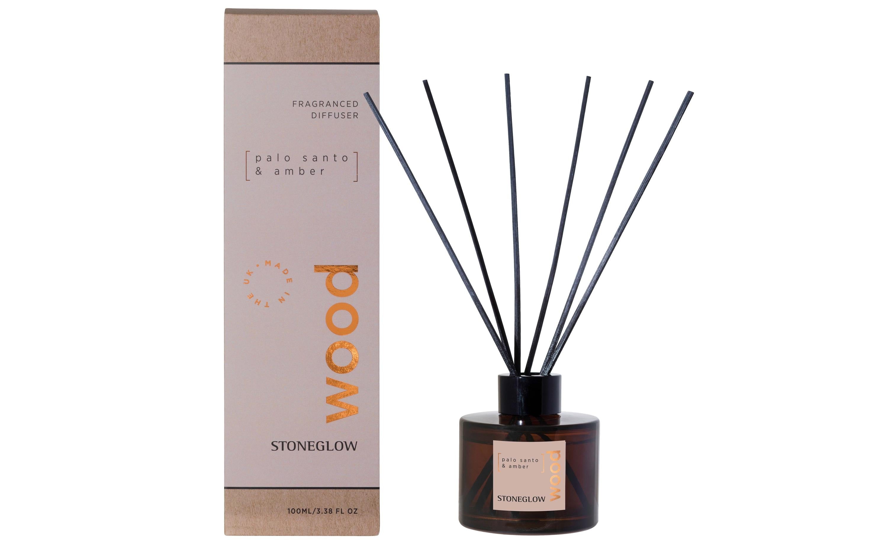 Stoneglow Duftstäbchen Wood 100ml, 8 Wochen, Elements