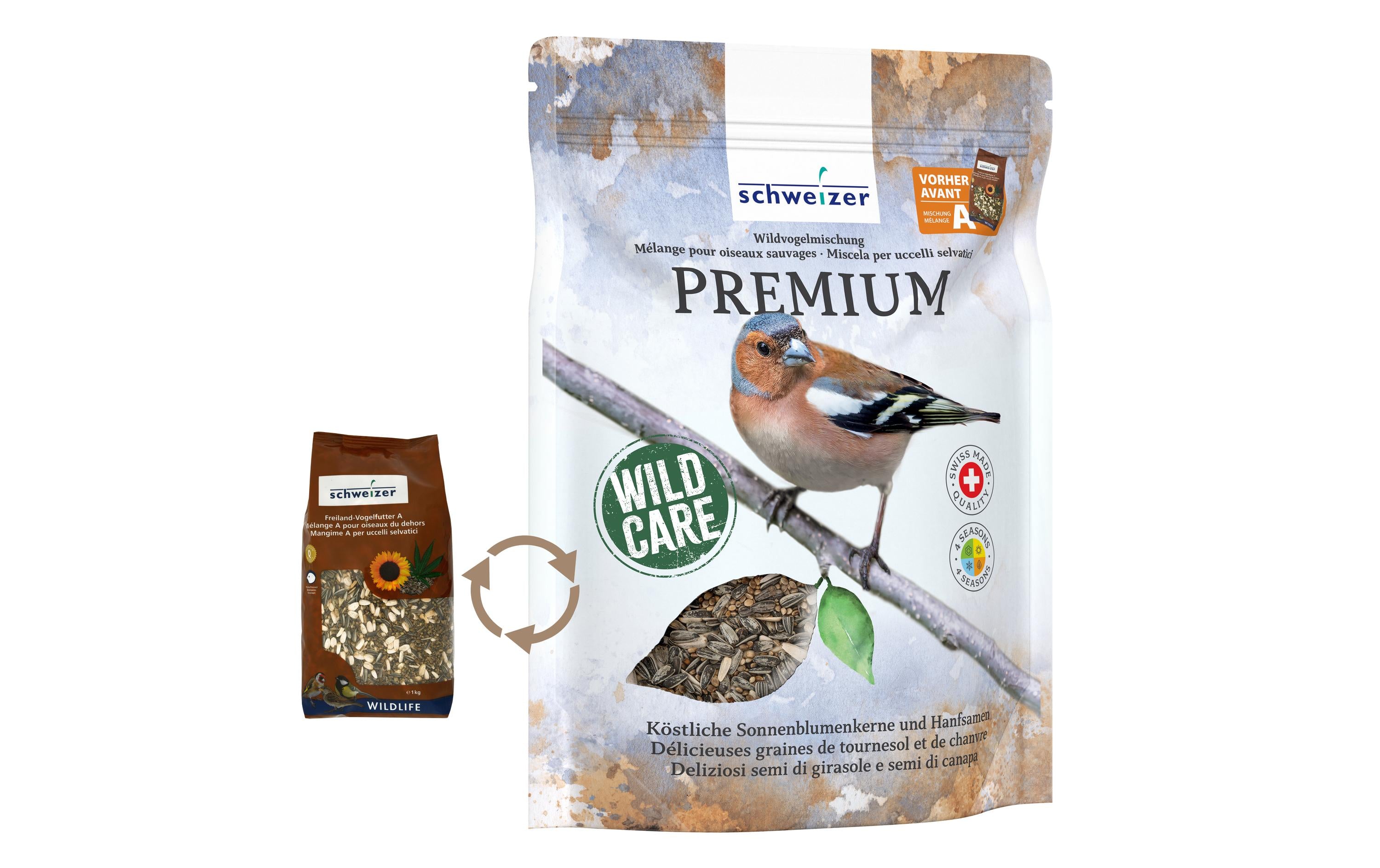 Eric Schweizer Wildvogelmischung Premium 1 kg