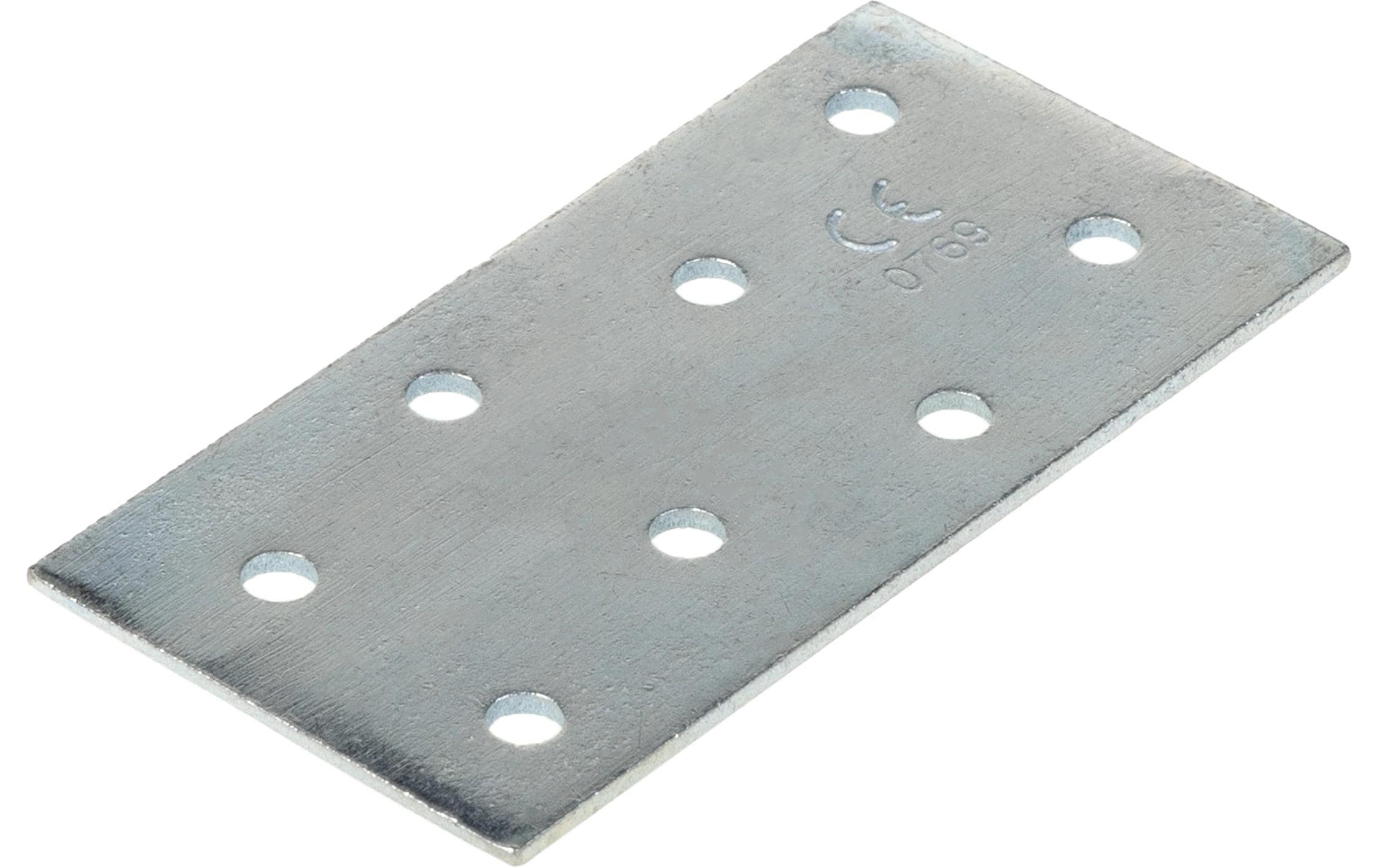 STRUCT Flachverbinder verz. 80x40x2,0 mm