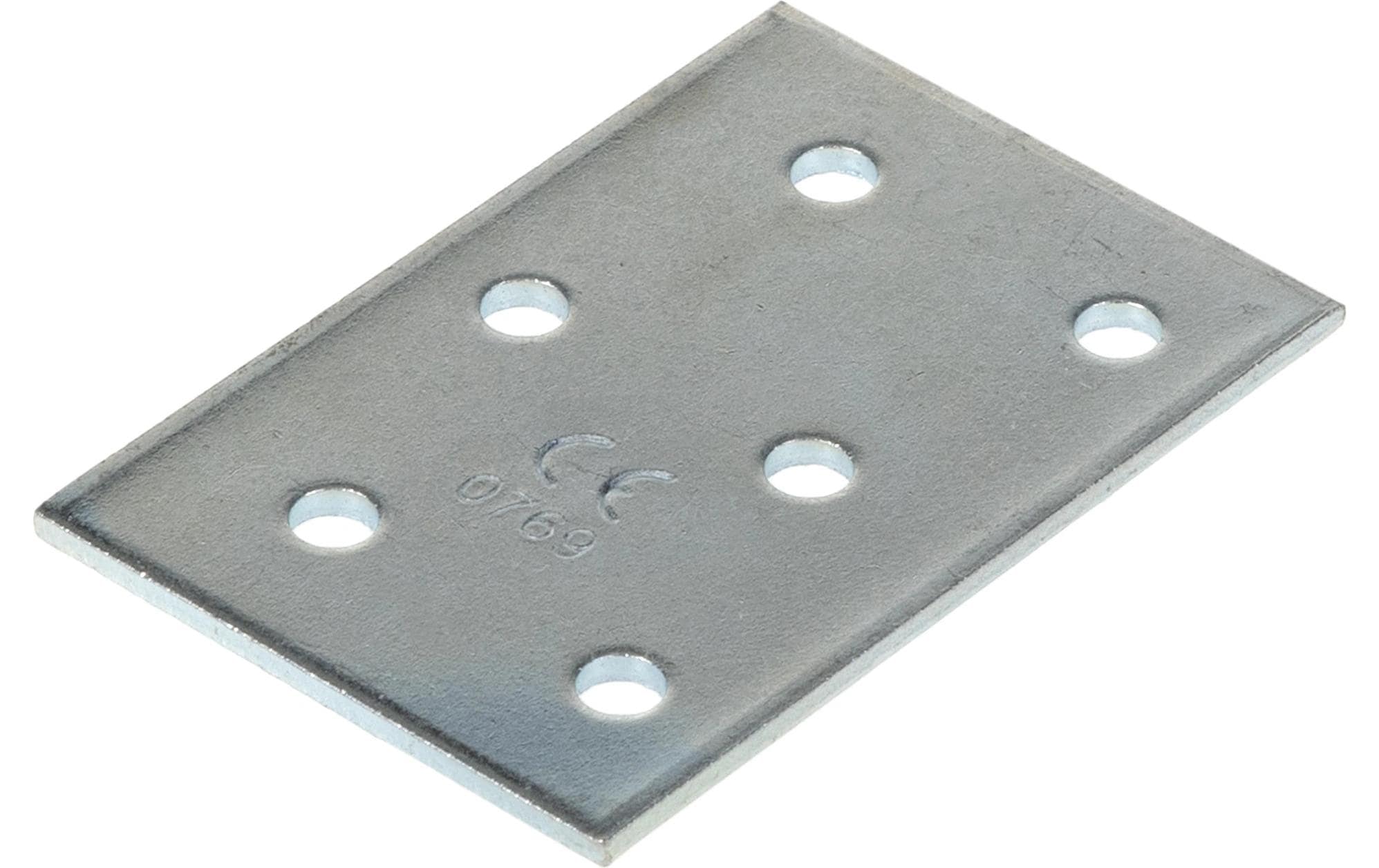 STRUCT Flachverbinder verz. 60x40x2,0 mm