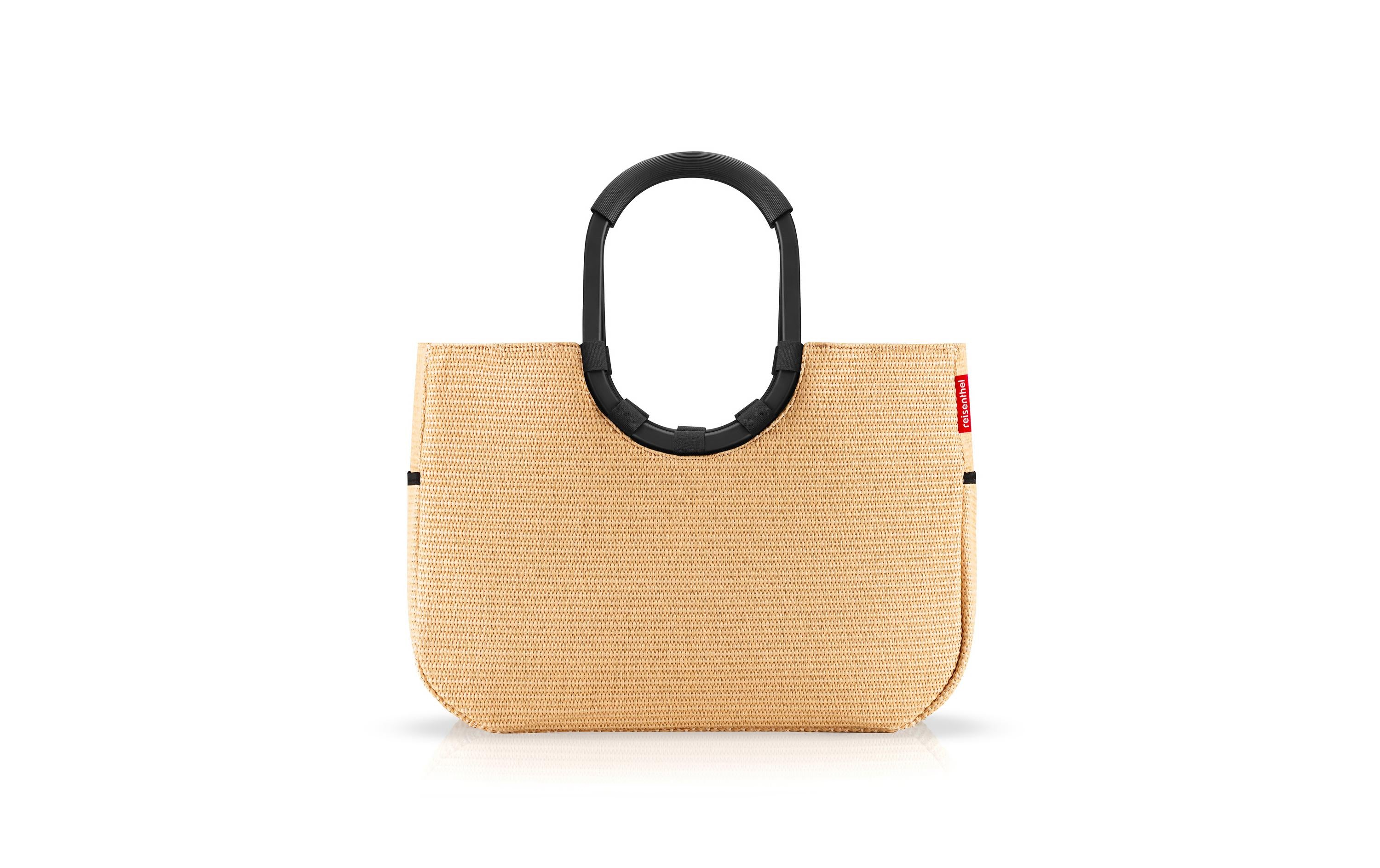 Reisenthel loopshopper L frame raffia black