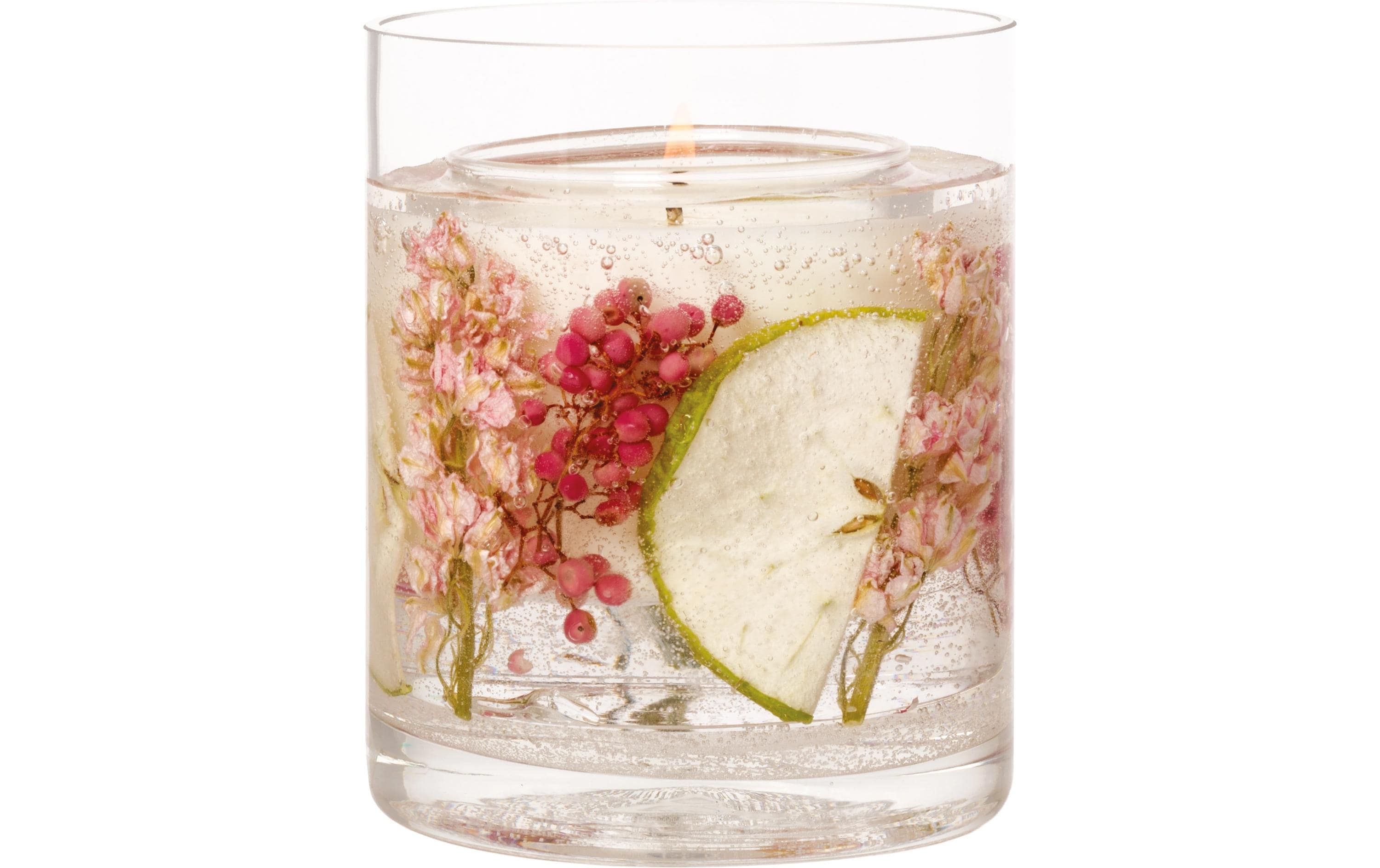 Stoneglow Duftkerze Apple & Pear Blossom 230 g, 30 Stunden, Natures Gift