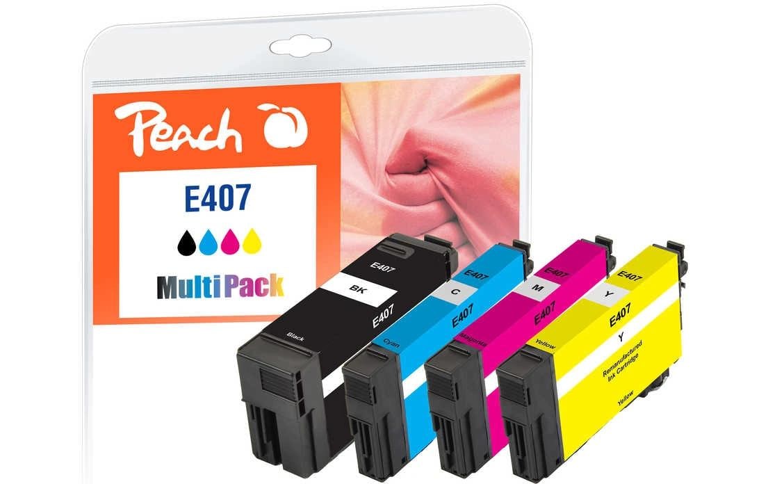 Peach Tinte Epson No. 407 MultiPack 1x43, 3x23ml