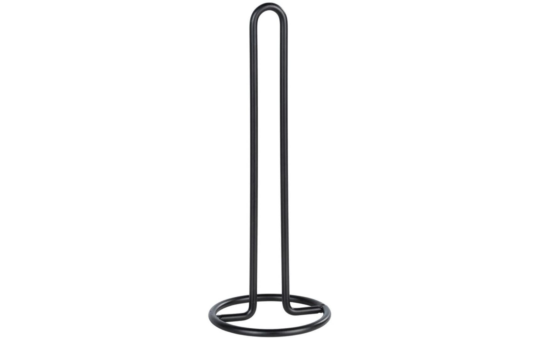Wenko Küchenrollenhalter Metall, Schwarz