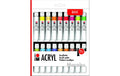 Marabu Acrylfarben Set 18 x 12 ml Einsteigerset
