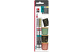 Marabu Lackmalstift BRILLIANT painter 2 x 1-2 mm, Kartengestaltung silber + gold