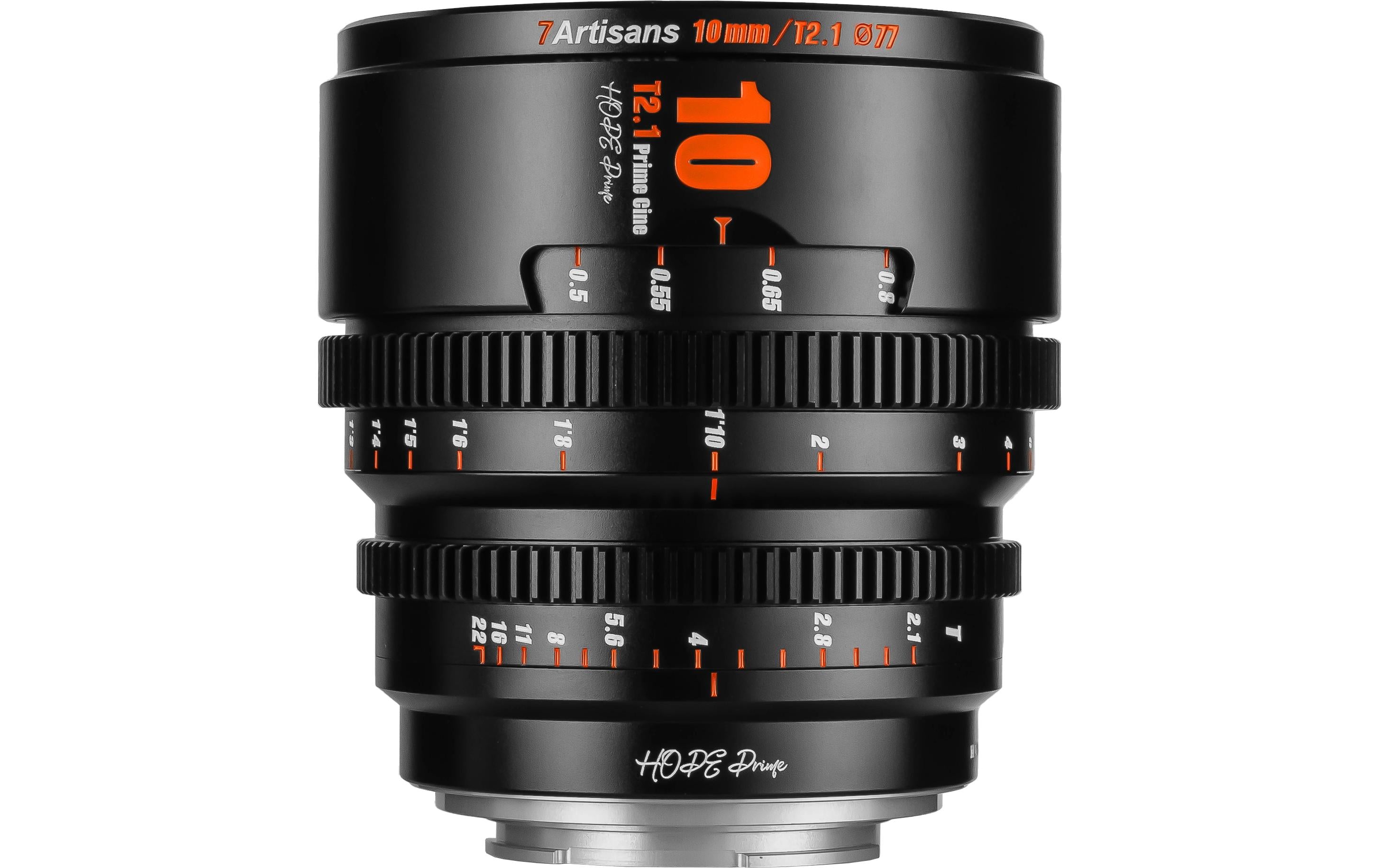 7Artisans 10T21B-X 10mm T2.1 Fuji FX Mount