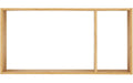 House Nordic Wandregal Ember 35.5cm Bambus, 70x15x35.5cm