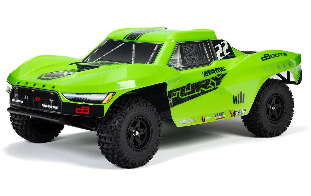 Arrma Fury Mega 550 2WD ARTR Grün