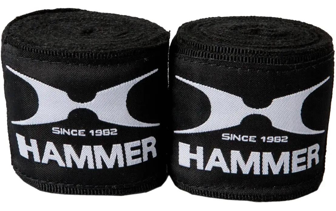 Boxbandage elastisch 3,5m Schwarz