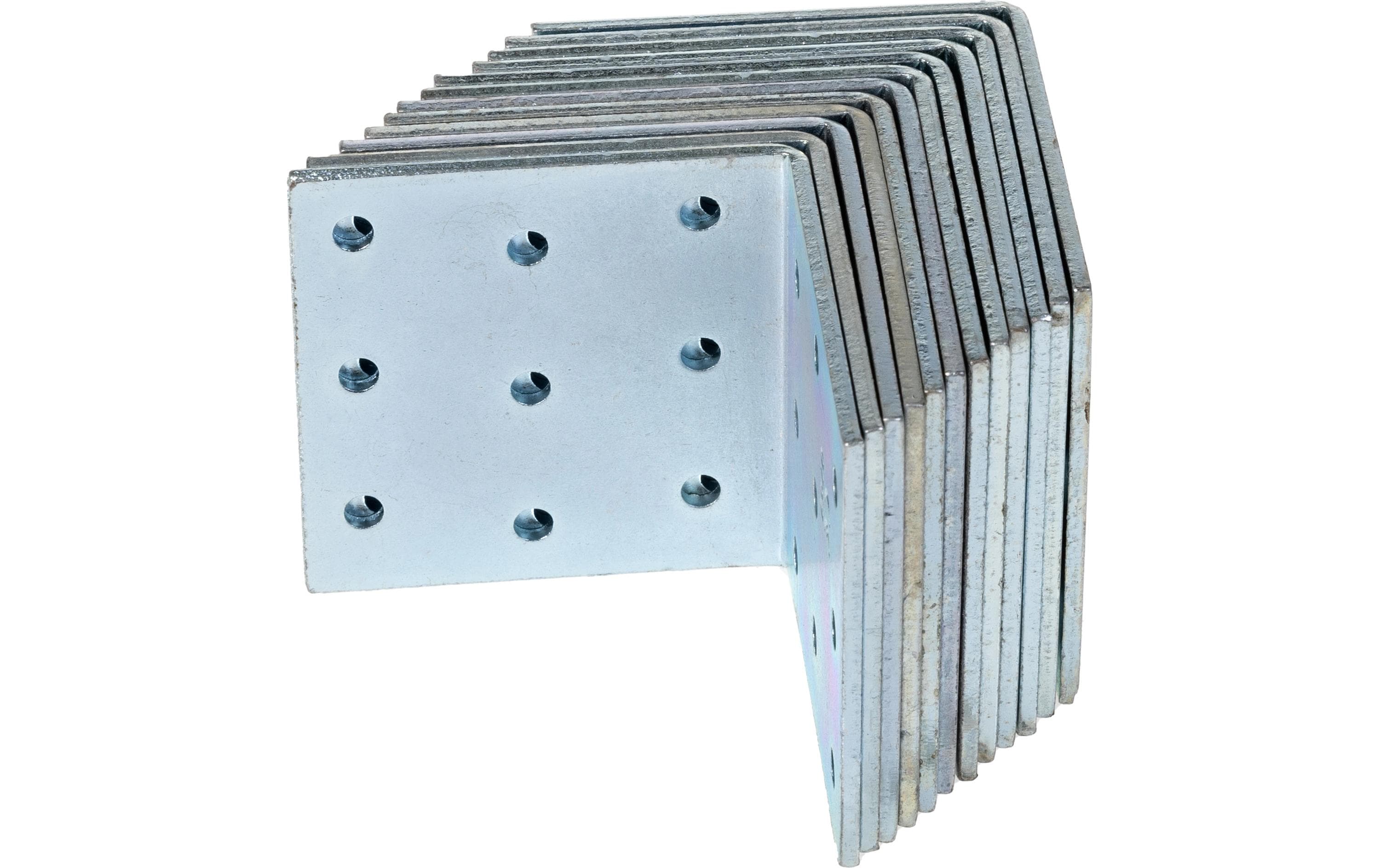 STRUCT ÜH-Lochpla.Winkel 60x60x60mm verz. 12Stk