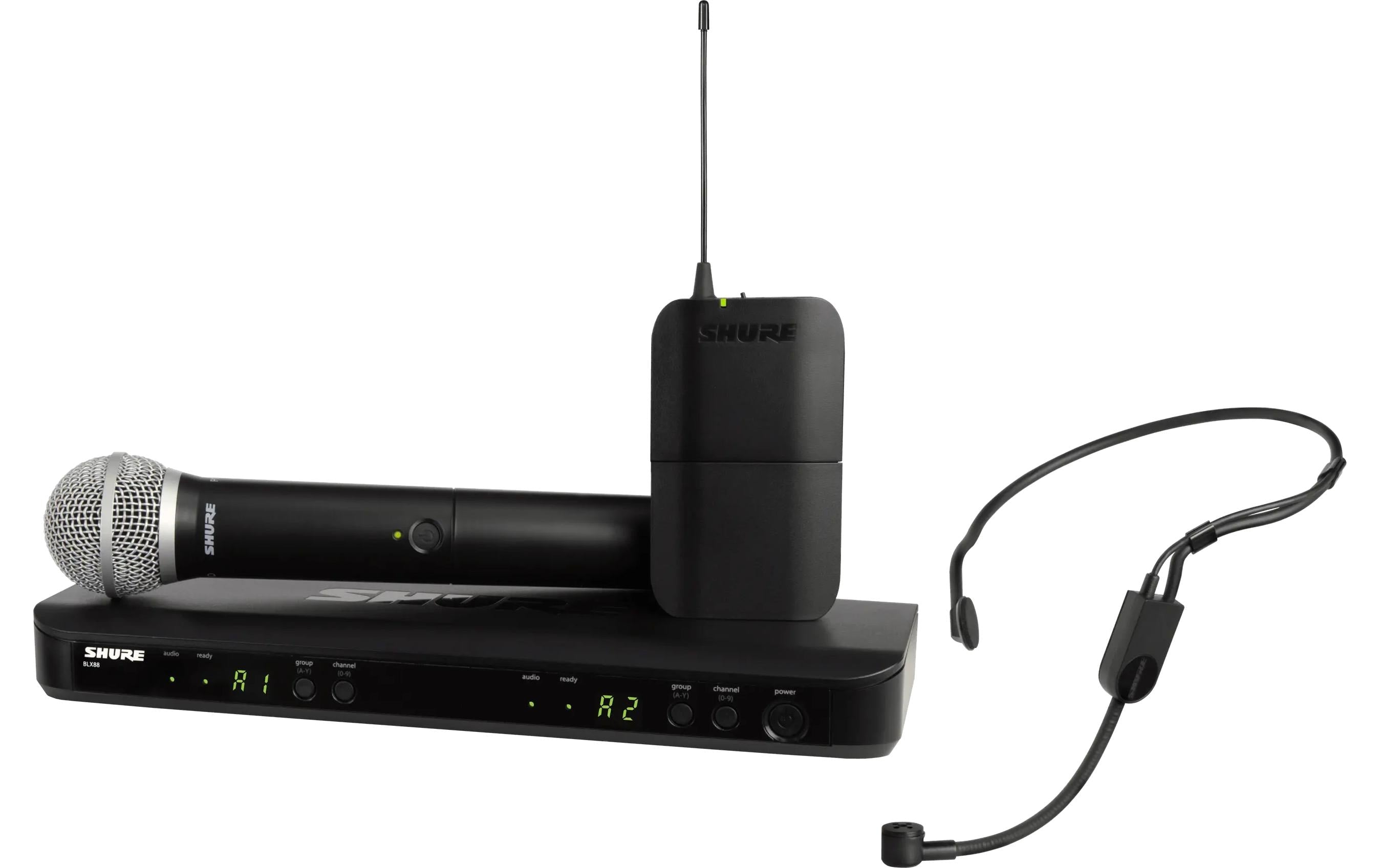 Shure BLX1288/P31-M17 Combo Funksystem BLX PG58/PGA31