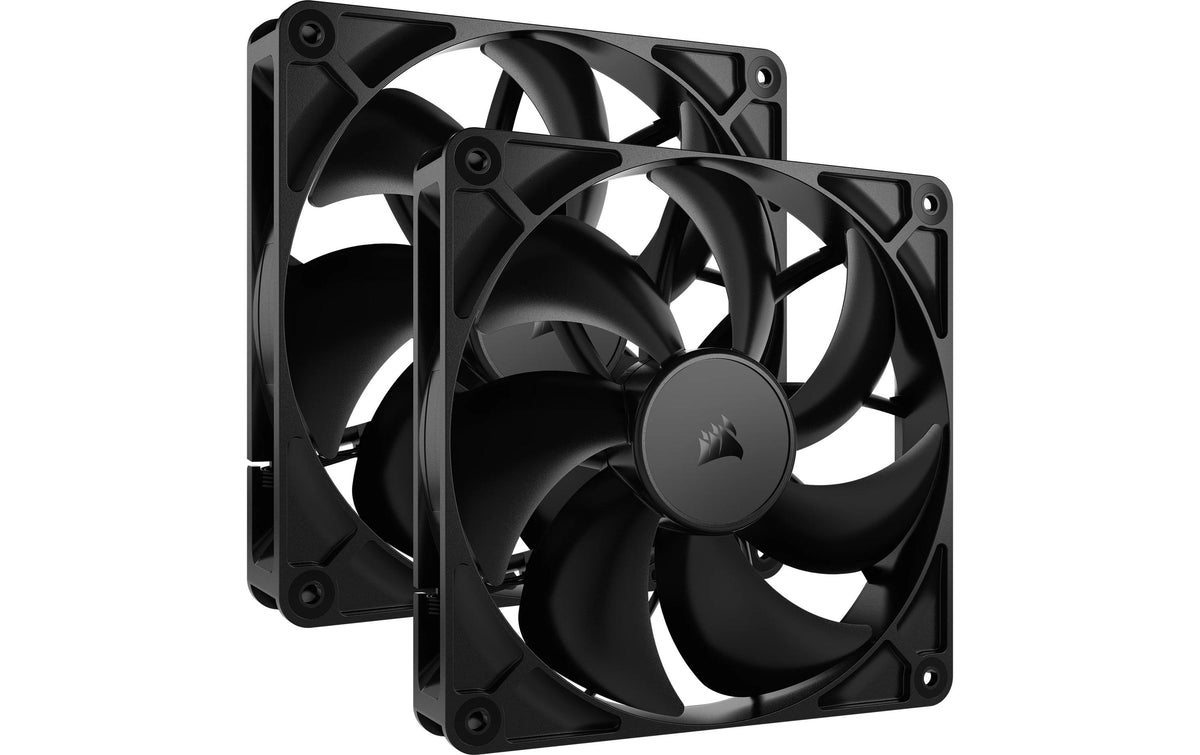 Gehäuselüfter Corsair R5 140 Schwarz 2 140x140x25mm, PWM, 1700rpm, 10-36 dBA