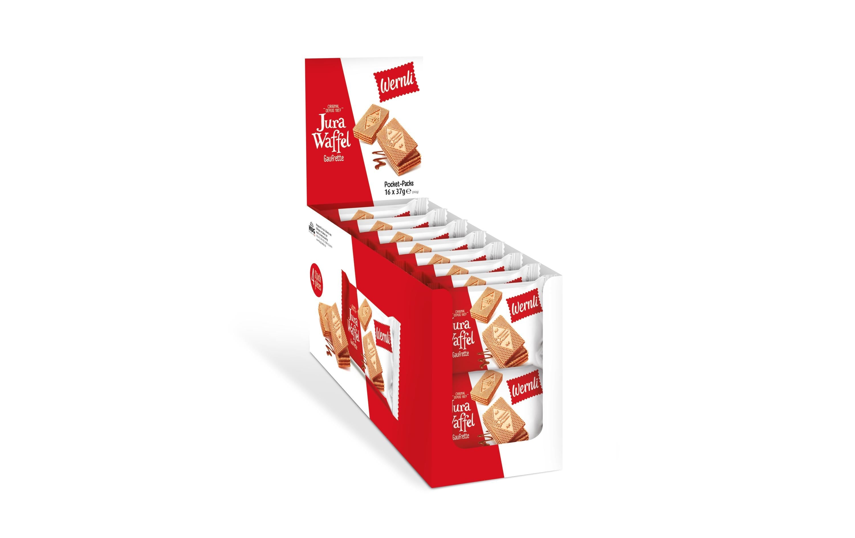 Jura Waffel portioniert 16 x 37 g