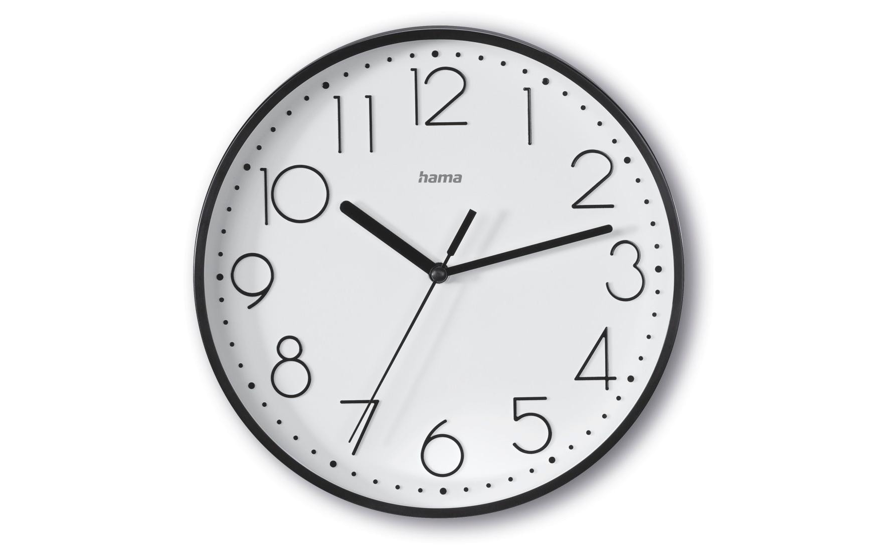 Hama Wanduhr Selina ohne Ticken Weiss, D: 22 cm