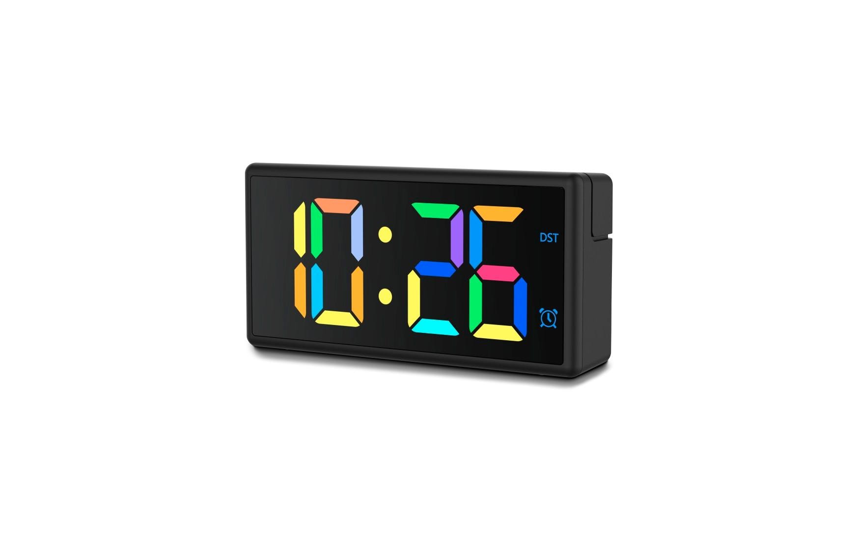 Hama Weckerdigital IbizamitUBS-Ladefunktion Schwarz, Multicolor-Dsplay