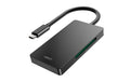 onit USB-C Multi-Kartenleser SD4.0 Pro schwarz,3 Slots,5Gbps,CF/SD/TF,UHS-II
