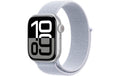 Apple Watch S10 GPS 42 Silver Alu Loop mit Blue Cloud Sport Loop